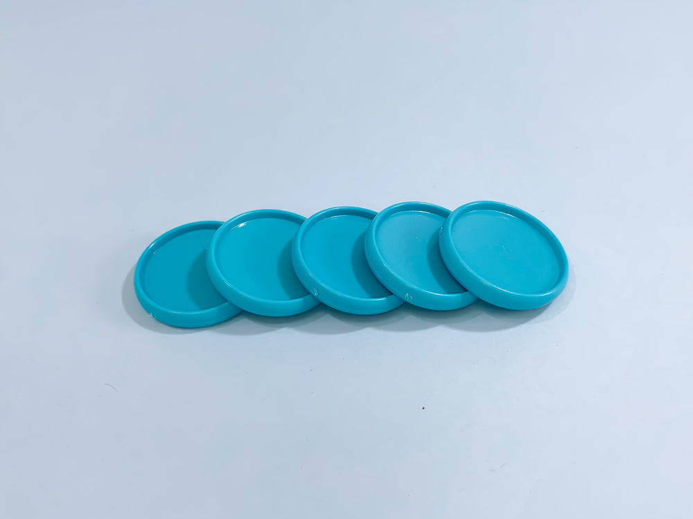 Disco e Elástico Azul Jade