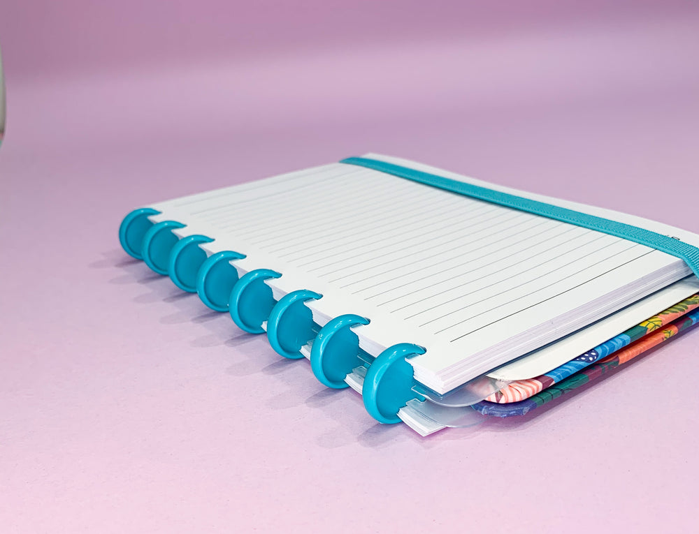 Disco e Elástico Azul Jade